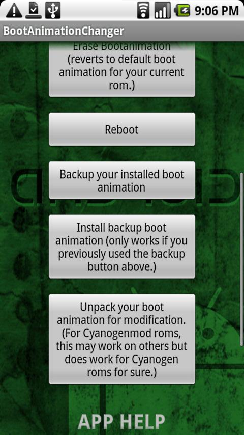 Boot Animation Changer (Root) Android Tools