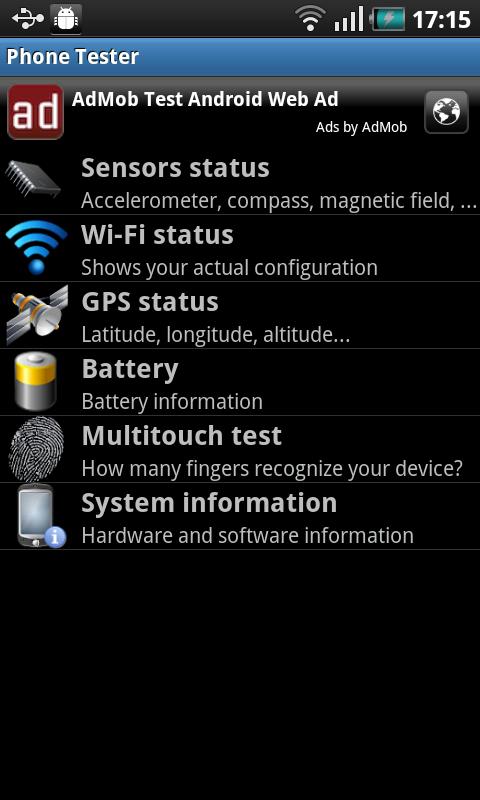 Phone Tester Android Tools
