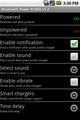 Bluetooth Power Profile Android Tools