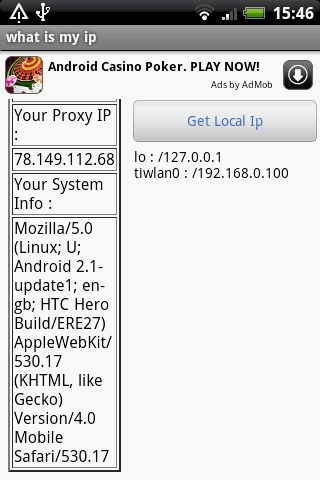whatismyip quick proxy check Android Tools