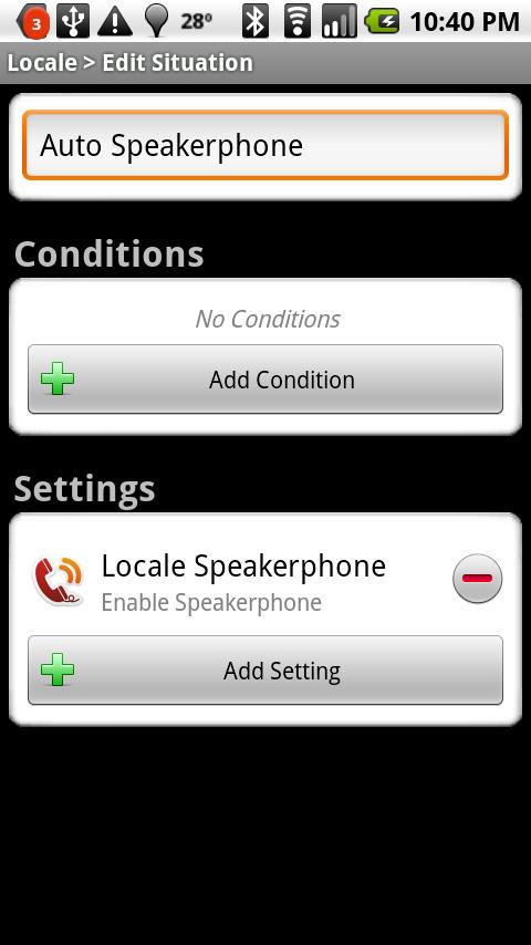Locale Speakerphone Plug-in Android Tools