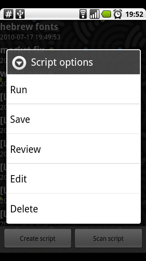 Scripter Android Tools