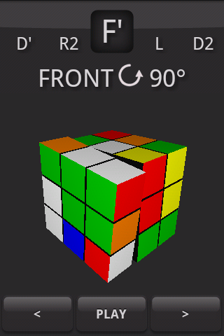 QBot Rubiks Cube Solver Android Tools