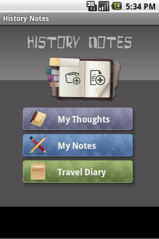 History Notes Android Tools