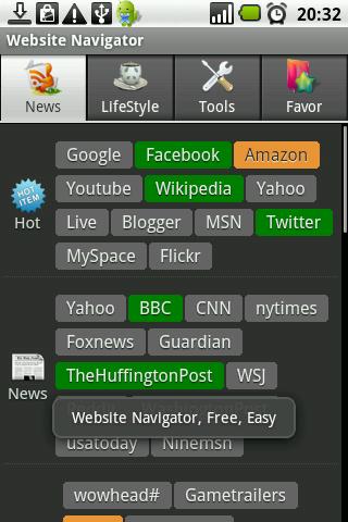 Website Navigator Pro Free[EN] Android Tools