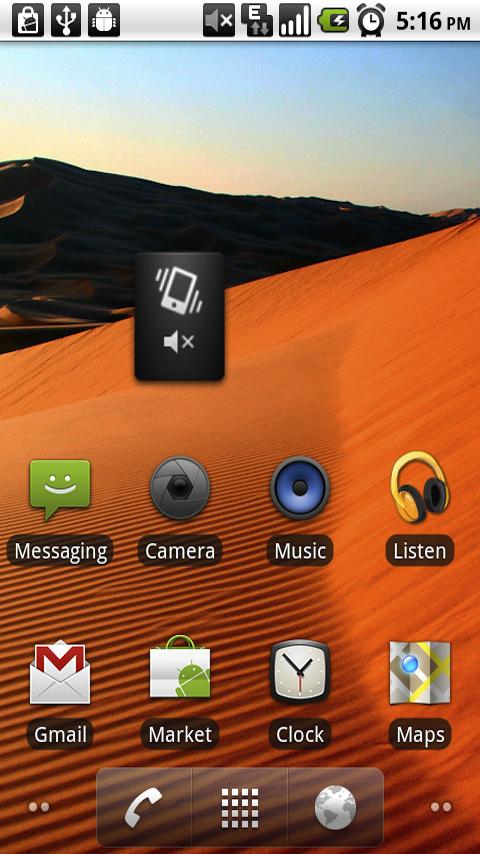 Vibrate Settings Widget Android Tools