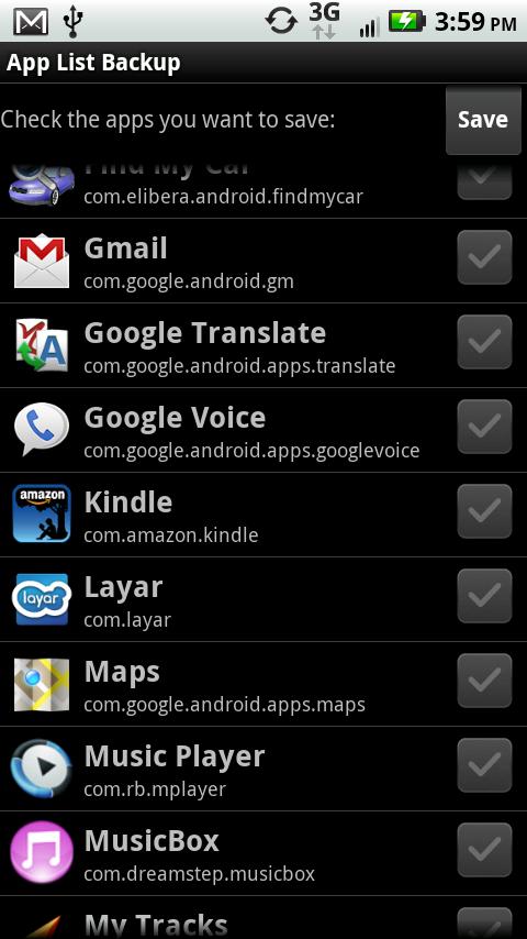 App List Backup Android Tools