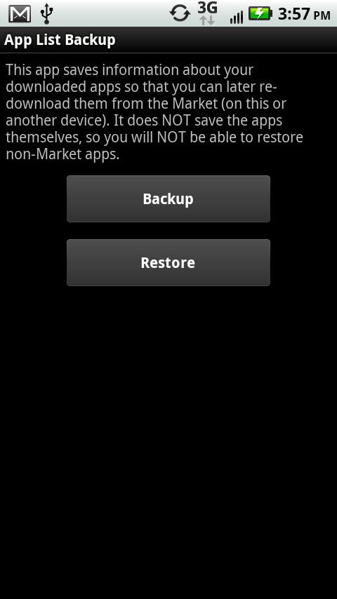 App List Backup Android Tools
