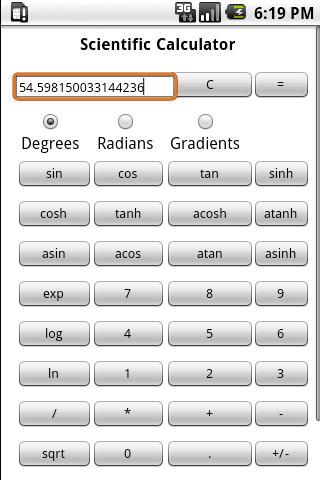 Scientific Calculator Pro Android Tools