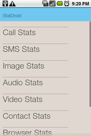 StatDroid Lite Android Tools