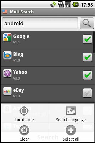 MultiSearch Android Tools