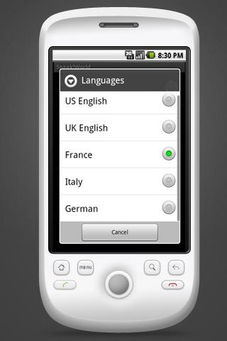 Speak! World Android Tools