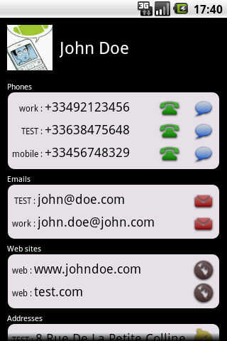 Better Contacts Android Tools