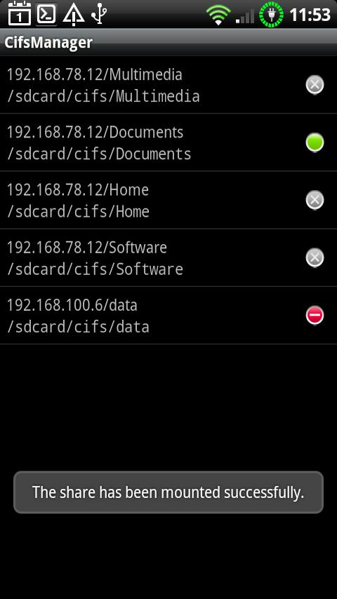 CifsManager Android Tools