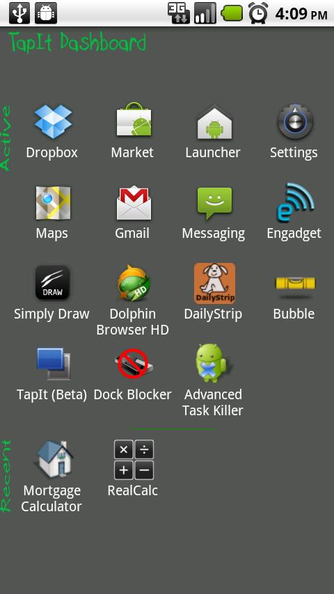 TapIt Dashboard Lite Android Tools
