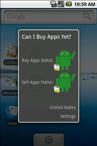 Can I Buy Apps Yet? Android Tools