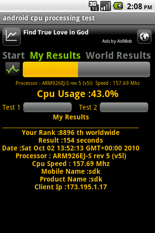 Android Cpu Process Test Android Tools