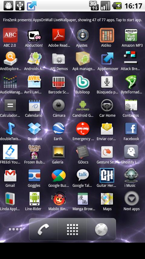Apps On Wall Android Tools