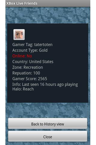 XBox Live Friends Android Tools