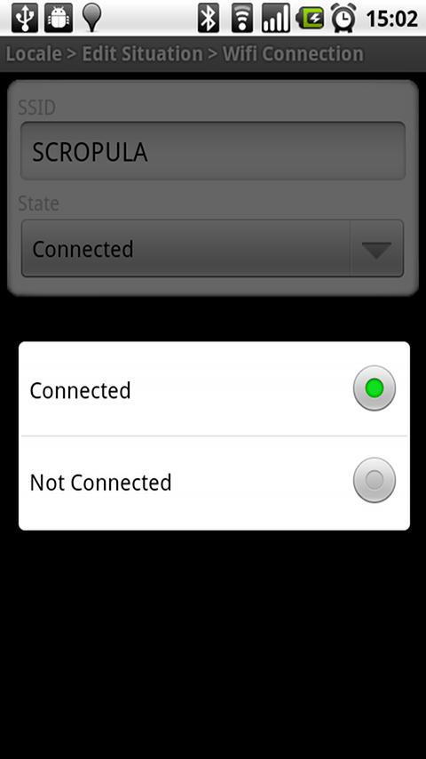 Locale Wifi Connection Plugin Android Tools