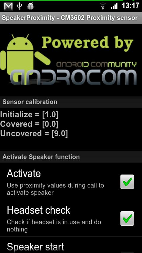 SpeakerProximity donate Android Tools