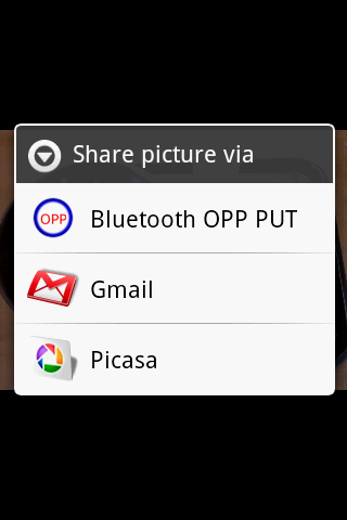 Bluetooth OPP PUT for 2.x Lite Android Tools
