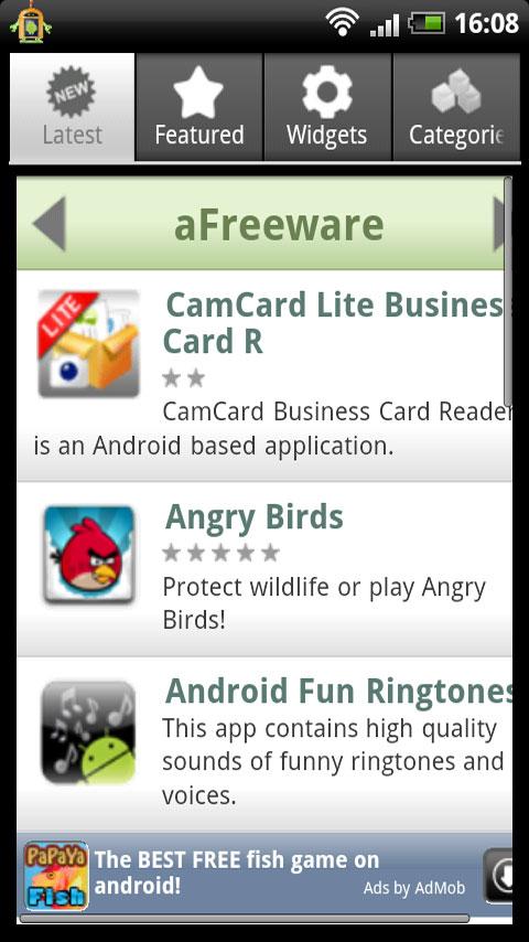 aFreeware Android Tools