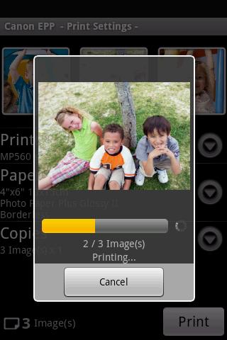 Canon Easy-PhotoPrint Android Tools