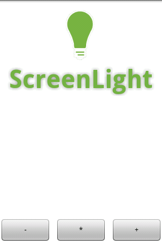 ScreenLight Flashlight/Strobe