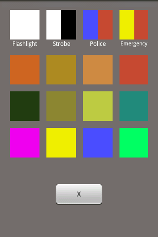ScreenLight Flashlight/Strobe Android Tools