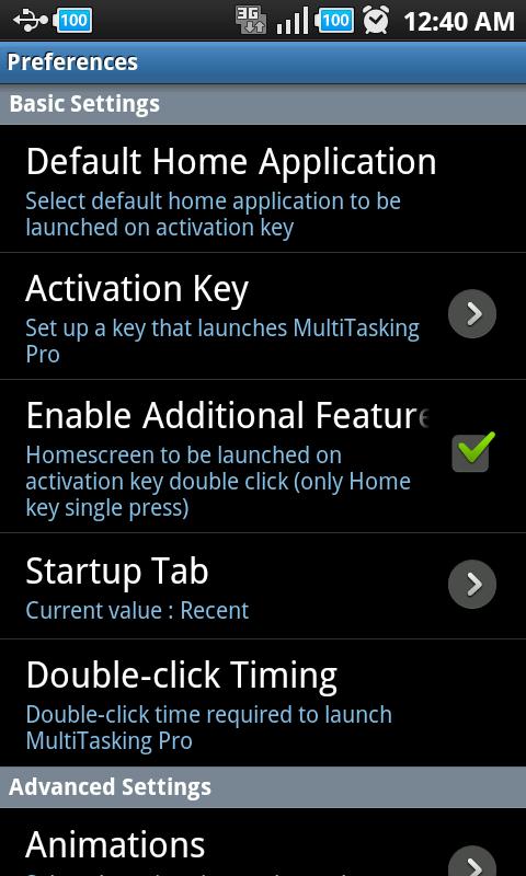 MultiTasking Lite Android Tools