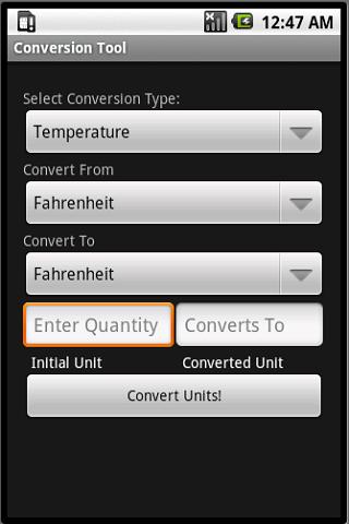 Conversion Tool Android Tools