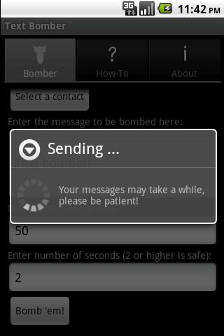 Text Bomber Lite Android Tools