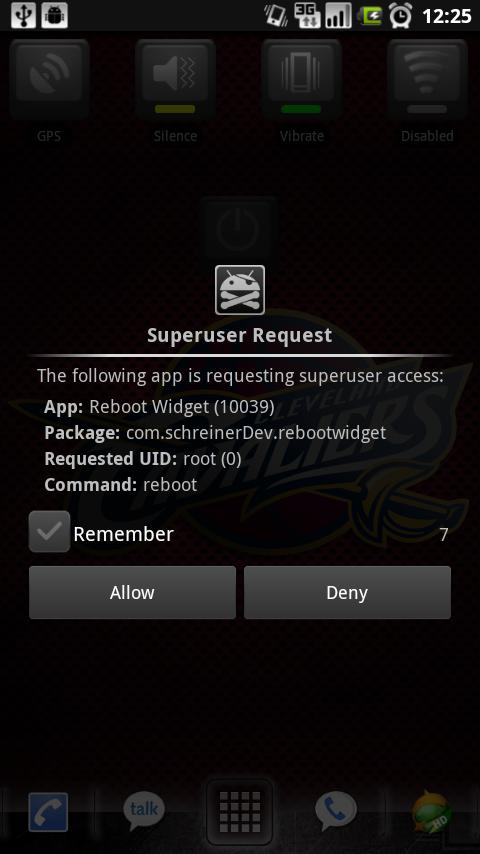 Reboot Widget Android Tools