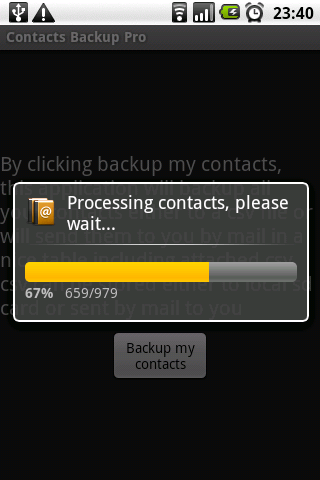 Contacts Backup Pro Android Tools