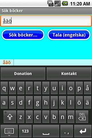 Svenskt tangentbord Android Tools