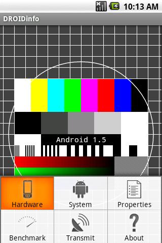 DROIDinfo Android 1.5