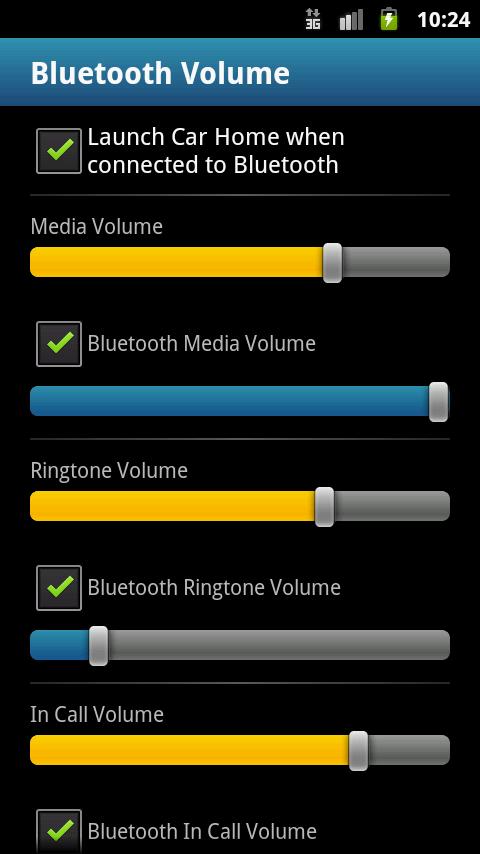 Bluetooth Volume