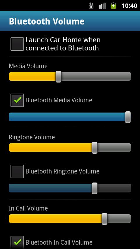 Bluetooth Volume Android Tools