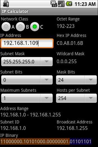 IP Subnet/Supernet Calculator Android Tools