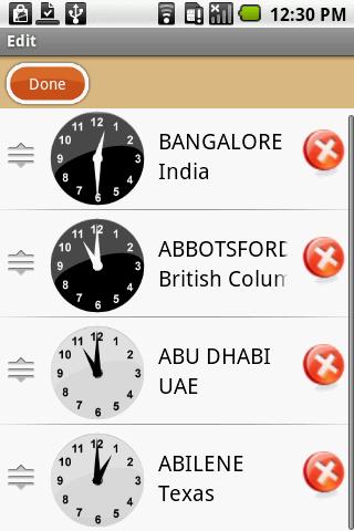 World  Time Android Tools