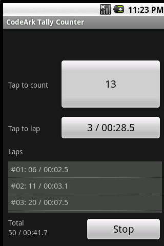 CodeArk Tally Counter Android Tools