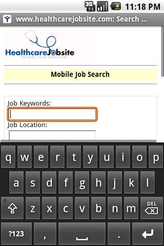 HealthcareJobsite.com Android Tools