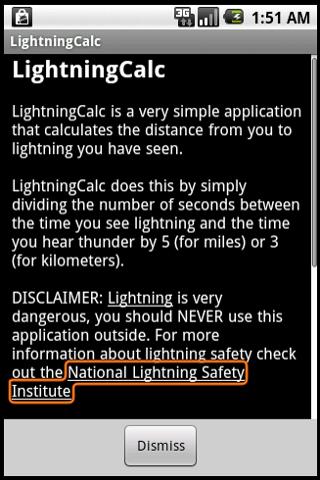LightningCalc Android Demo