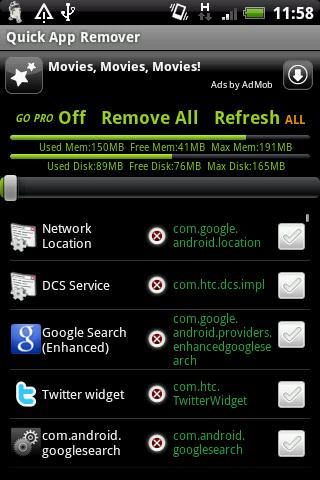 Quick App Remover Android Demo