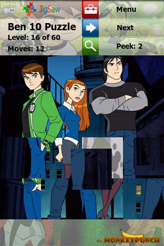 Ben 10 Puzzle : JigSaw