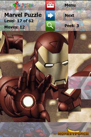Marvel Puzzle : JigSaw Android Brain & Puzzle