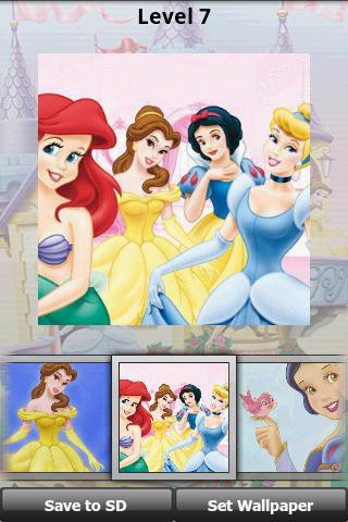 Disney Princess Puzzle: JigSaw Android Brain & Puzzle