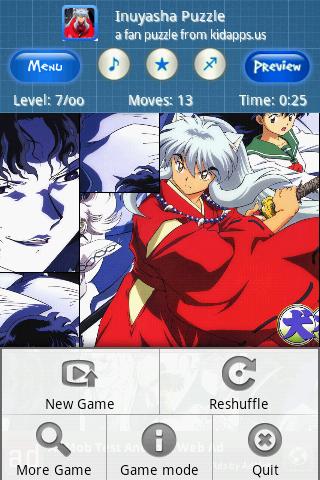 Inuyasha Android Brain & Puzzle