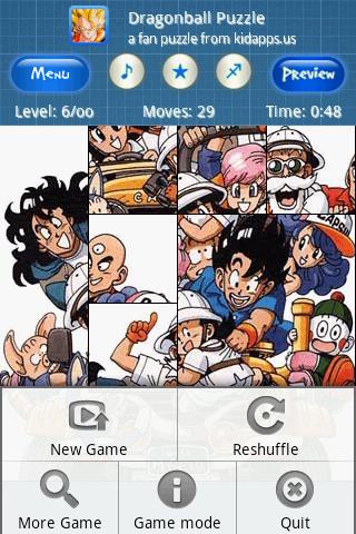 Dragonball – fanpuzzle Android Brain & Puzzle